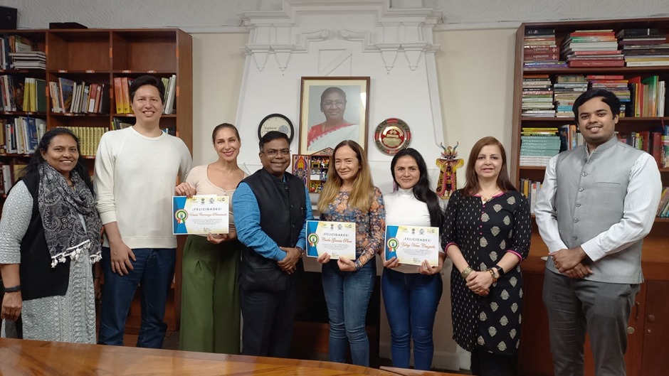 Winners of 'Yoga My Pride' contest