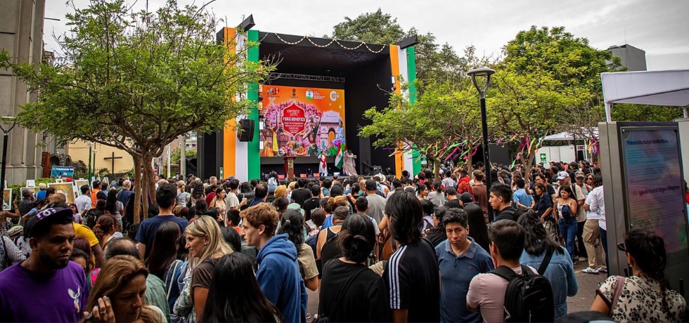 Embassy along with Indian Association of Peru conducted Namaste Perú-Charity Fair on 15 March 2025 at Parque Kennedy, Miraflores. Over 25000 people participated in the fair.