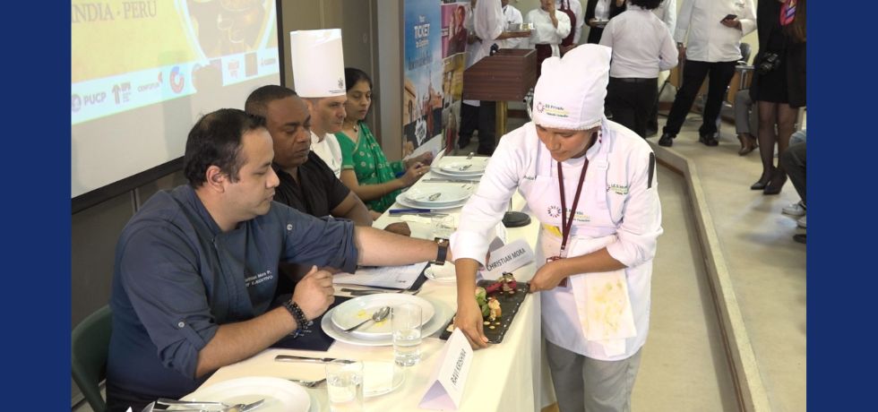 Indo-Peruvian Gastronomic recipe contest conducted by the Embassy in October 2024