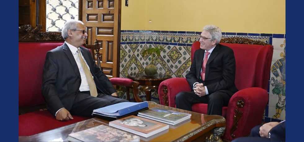 Secretary (East) Shri. Jaideep Mazumdar had a meeting with Vice Minister of Foreign Affairs Peter Camino Cannock