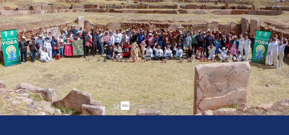 The 11th International Day of Yoga celebrated at the Iconic Archaeological site of Pucara